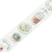 BGM - Washi Tape - Cafe, Travel  & Diary - Mint