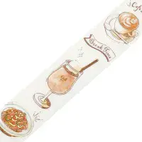 BGM - Washi Tape - Cafe, Travel & Diary - Orange