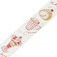 BGM - Washi Tape - Cafe, Travel & Diary - Rose