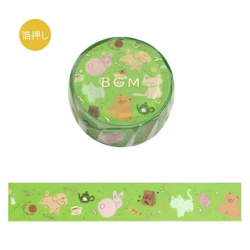 BGM - Washi Tape - Classic Life - Animal Carnival