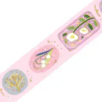 BGM - Washi Tape - Classic Life - Flower Brooch