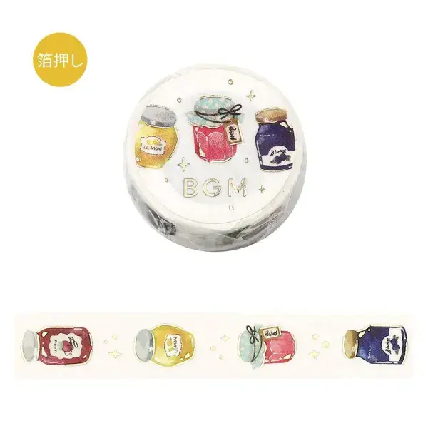BGM - Washi Tape - Classic Life - Fruit Jam