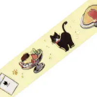 BGM - Washi Tape - Life - Black Cat Cafe