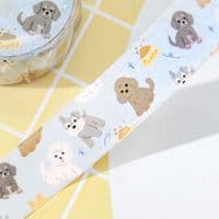 BGM - Washi Tape - Life - I Love Dogs