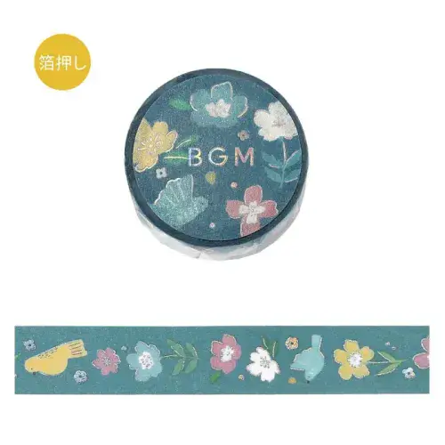 BGM - Washi Tape - Nordic Forest - Flower Melody
