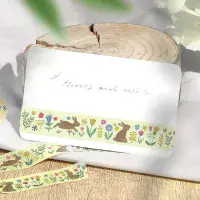 BGM - Washi Tape - Nordic Forest - Flowers & Rabbits