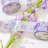 BGM - Washi Tape - Purple Margin