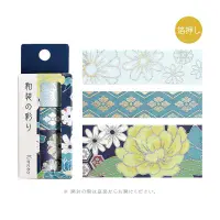 BGM - Washi Tape Set - Japanese Kimono - Azure