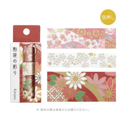 BGM - Washi Tape Set - Japanese Kimono - Hongka