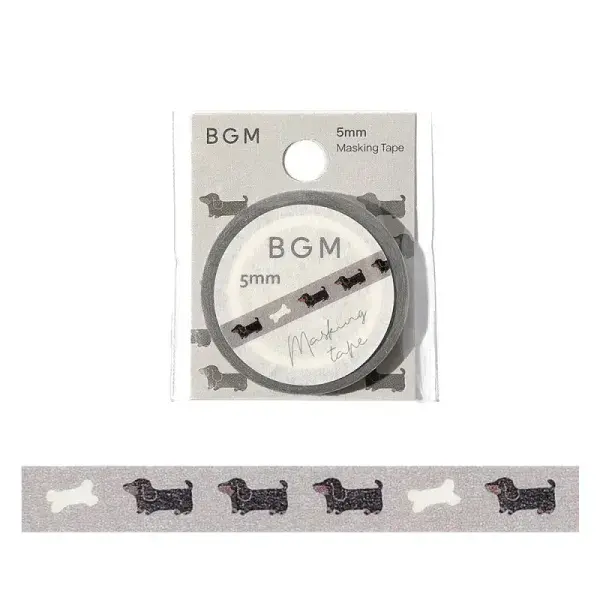BGM - Washi Tape - Sml - Dachshund