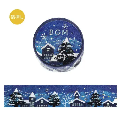 BGM - Washi Tape - Winter 2025 - In the Sparkling Night