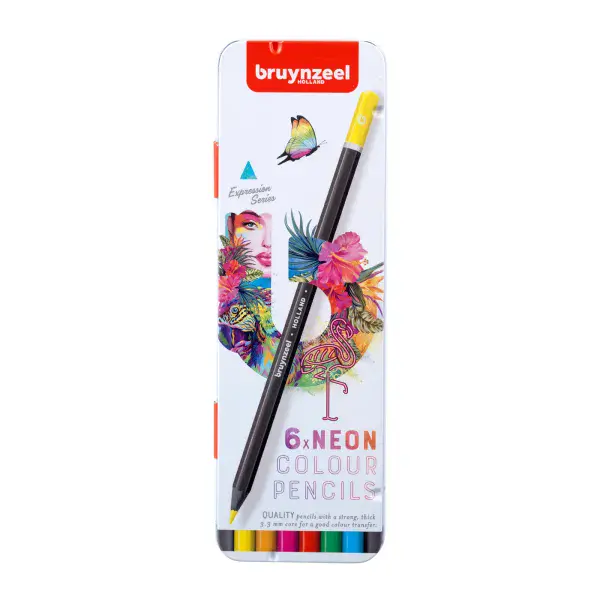 Bruynzeel Pencils - Expression Neon - 6pk