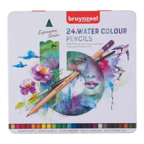 Bruynzeel Pencils - Expression Watercolour - 24pk