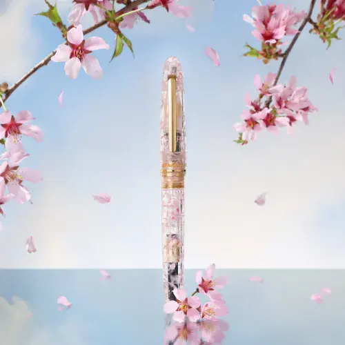 BUNGUBOX X Esterbrook - Estie Fountain Pen - Kachofugetsu Flower