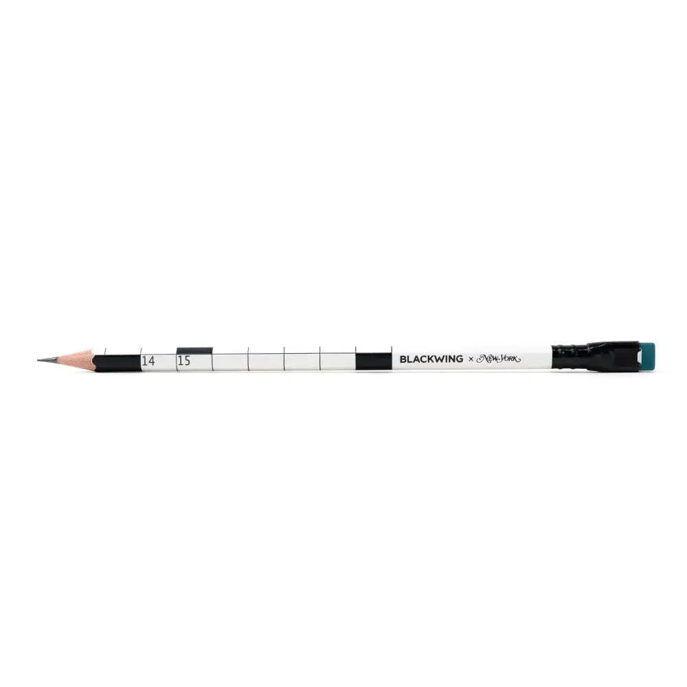 CC Blackwing Single Pencil New York Magazine X Blackwing Crossword CC Blackwing Single Pencil New York Magazine X Blackwing Crossword
