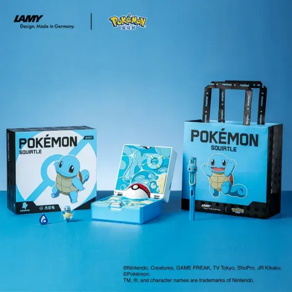 CC-Lamy X Pokemon - Limited Edition Pen Set - Squirtle