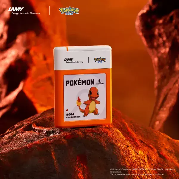 CC-Lamy X Pokemon - T10 Ink Cartridges (5 pk) - Charmander
