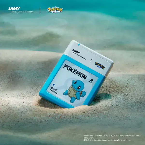 CC-Lamy X Pokemon - T10 Ink Cartridges (5 pk)- Squirtle