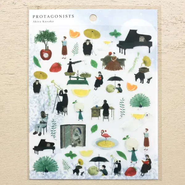 Cozyca - Stickers - Akira Kusaka - Protagonists #2