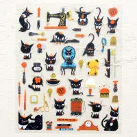 Cozyca - Stickers - Black Cat Design - Cat Bottle Chan vol #2