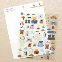 Cozyca - Stickers - Fukuoka Mariko - Let's go on a trip