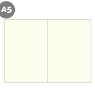 Daigo - A5 Notebook - Plain - Clear