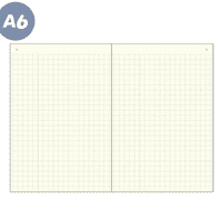 Daigo - A6 Notebook - Grid - Black