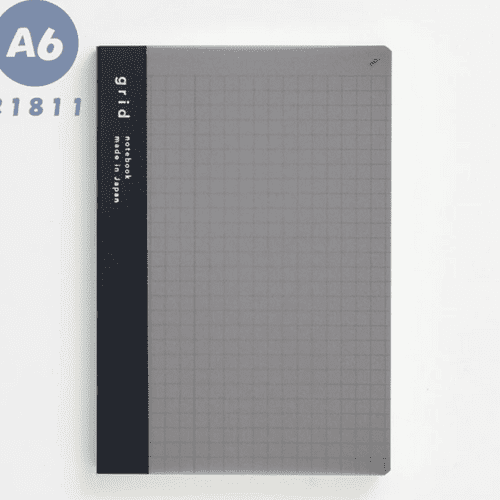 Daigo - A6 Notebook - Grid - Black