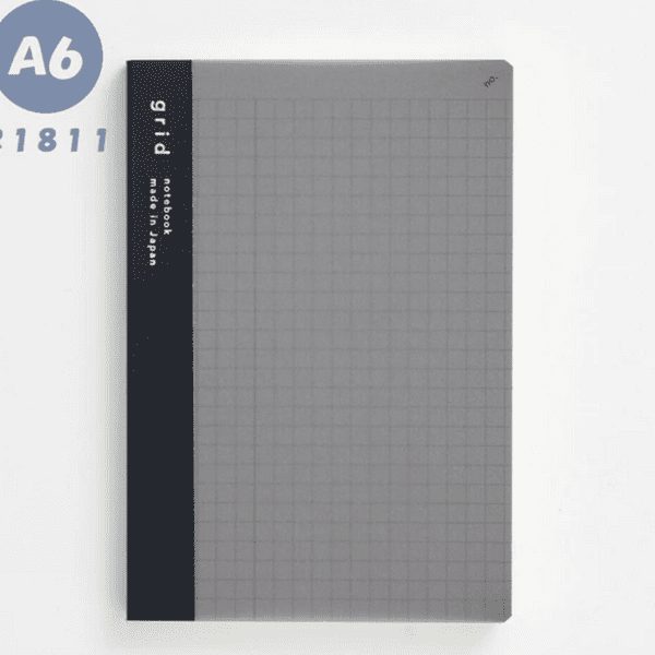 Daigo - A6 Notebook - Grid - Black