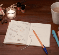Daigo - Coffee & Diary Notebook - Evening - Cream