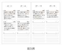 Daigo - Date Free Easy Diary (B6) - 3 Year - Grey