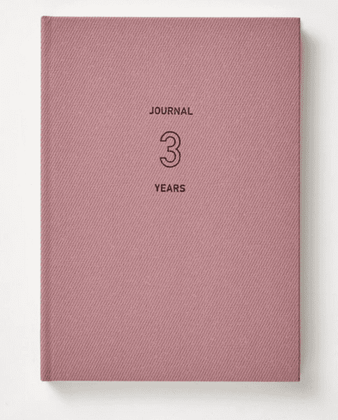 Daigo - Date Free Easy Diary (B6) - 3 Year - Pink