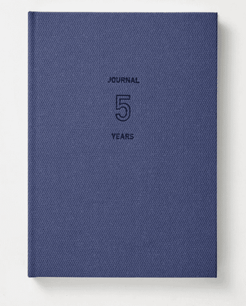 Daigo - Date Free Easy Diary (B6) - 5 Year - Navy