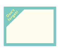 Daigo - Isshoni - Sticky Note Roll - DOn't Forget BL