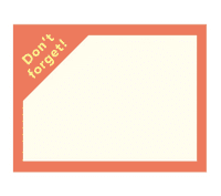Daigo - Isshoni - Sticky Note Roll - Don't Forget RD