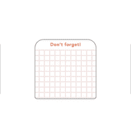 Daigo - Isshoni TO DO  Fusen - Sticky Note SML - RD