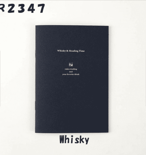 Daigo - Reading Record A6 Notebook - Whisky