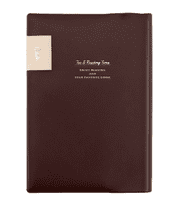 Daigo - Tea Time Book Cover (A6) - Coffee