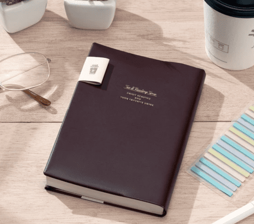 Daigo - Tea Time Book Cover (A6) - Coffee
