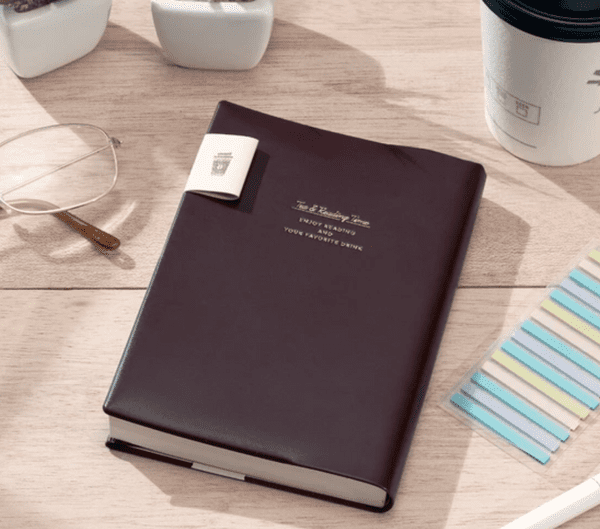 Daigo - Tea Time Book Cover (A6) - Coffee