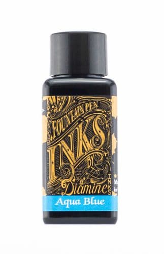Diamine - Fountain Pen Ink - 30ml - Aqua Blue