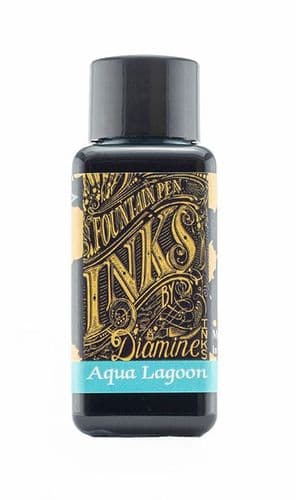 Diamine - Fountain Pen Ink - 30ml - Aqua Lagoon