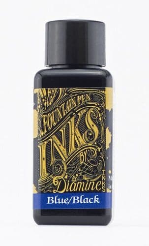 Diamine - Fountain Pen Ink - 30ml - Blue Black