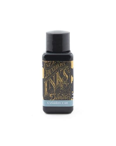 Diamine - Fountain Pen Ink - 30ml - Celadon Cat