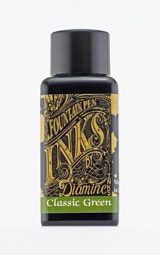 Diamine - Fountain Pen Ink - 30ml - Classic Green