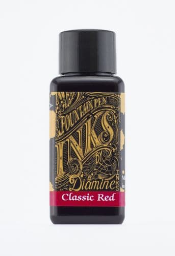 Diamine - Fountain Pen Ink - 30ml - Classic Red