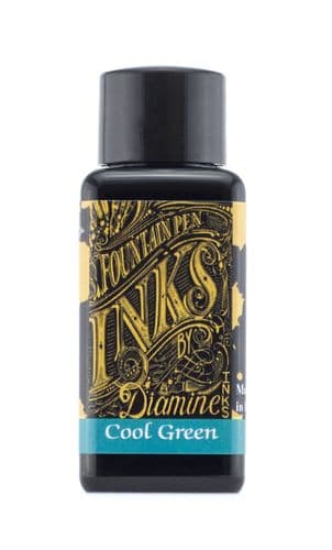 Diamine - Fountain Pen Ink - 30ml - Cool Green