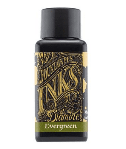 Diamine - Fountain Pen Ink - 30ml - Evergreen