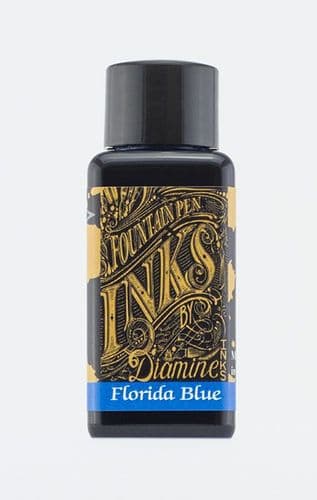 Diamine - Fountain Pen Ink - 30ml - Florida Blue