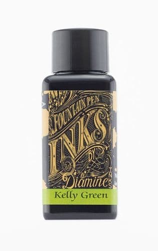 Diamine - Fountain Pen Ink - 30ml - Kelly Green